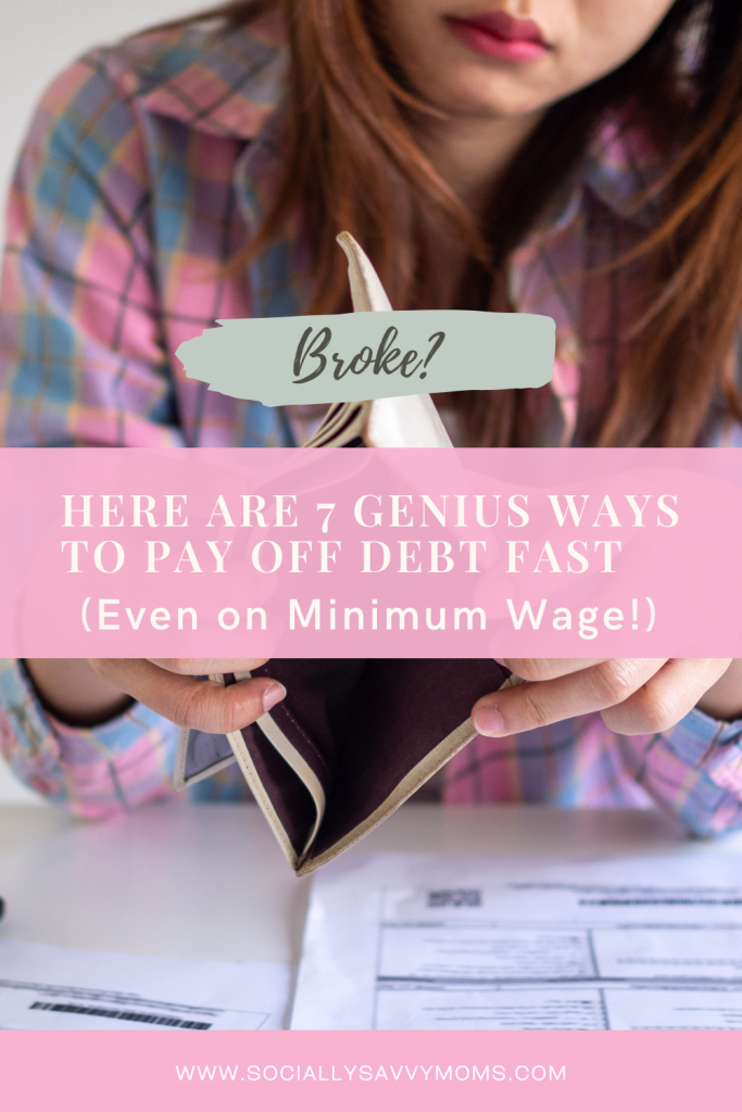 image of woman with an empty wallet in hand