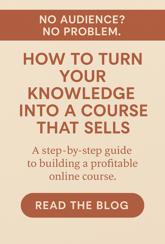 How to turn your knowledge into digital products
